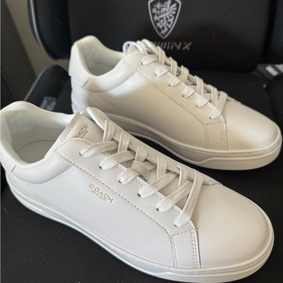Coach Men's Classic White Sneakers - Picture 1 of 1